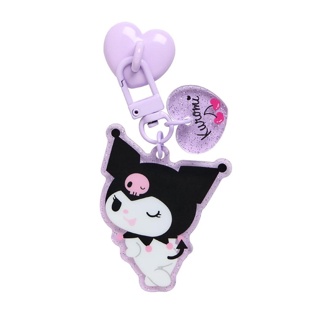 Sanrio Kuromi Mascot Keyring Hanger Keychain Strap 424897
