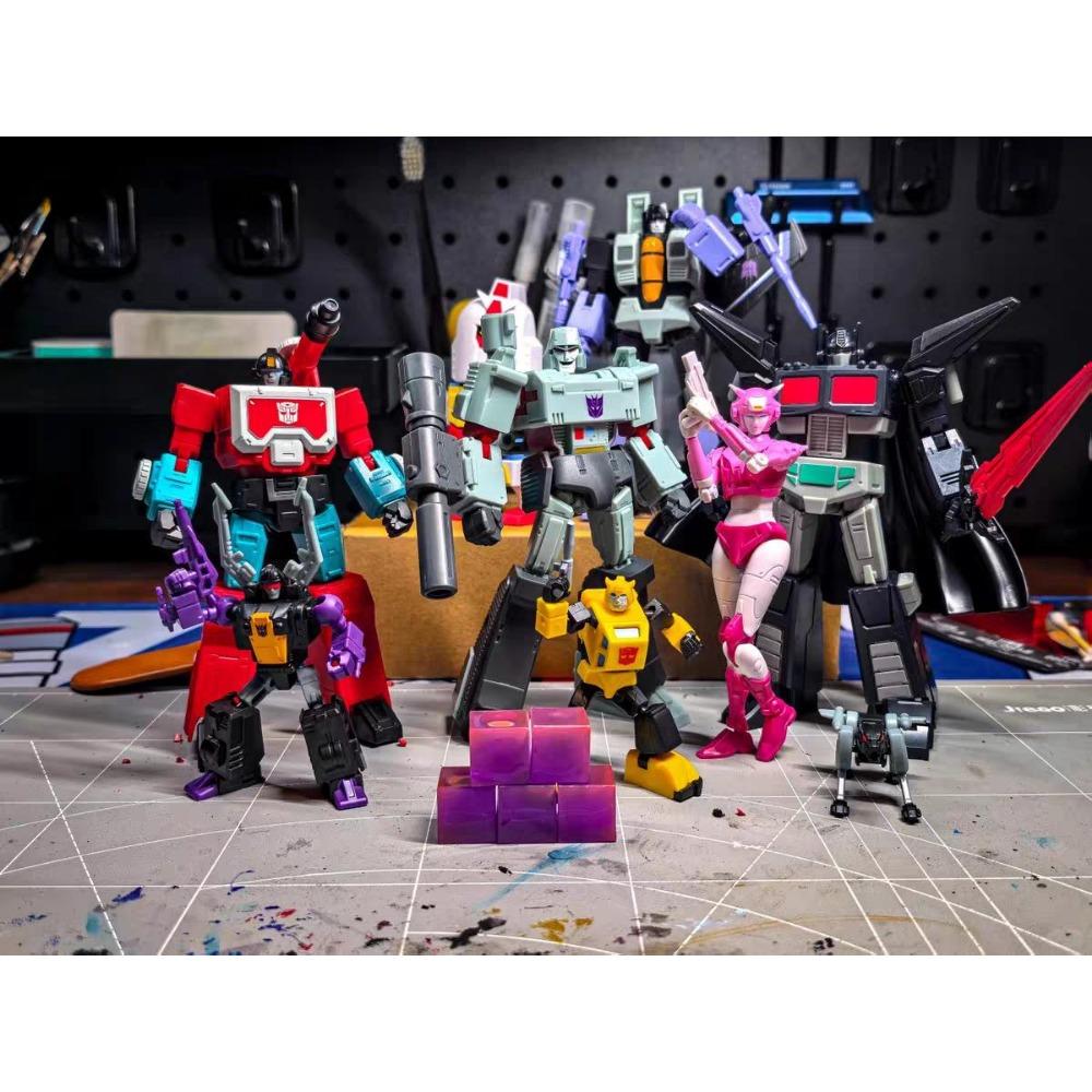 Transformation Roubot Bumblebee Megatron Optimus Starscream Commander Prime Film/TV-Themed Toys Action Figure Kids Birthday Gift
