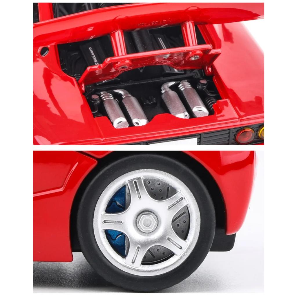 1/32 McLares F1 Supercar Alloy Model Car Toy Diecasts Metal Casting Sound and Light Car Toys for Children Vehicle