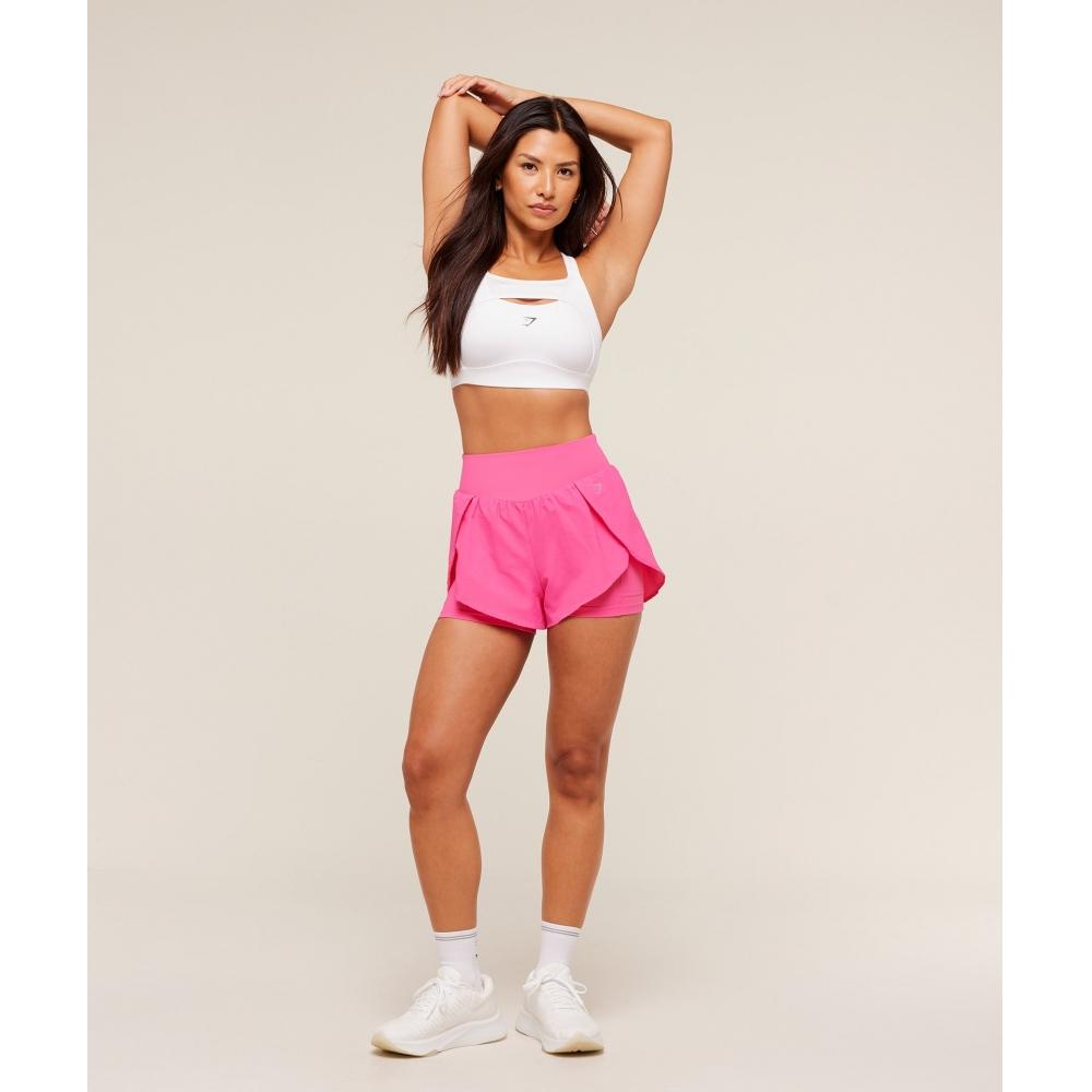Gymshark RunnIng 2 In 1 Shorts Energy pInk B3c4d Kc2w