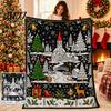Unique Creative Celebration Gifts Christmas DIY Coloring Blanket for Adults And Kids, Color Your Own Blanket, 59" x 51" Soft Cozy Polyester