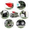 Army Toys Militär-LKW mit 6 abschussbaren Raketen, Druckguss-Spielzeugfahrzeuge, Modellautos mit Licht und Geräuschen, Pull Back and Go-Geschenk
