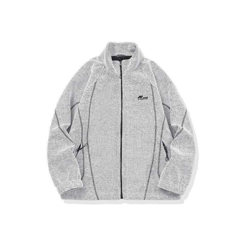 Men s Heavyweight Loose Stand Collar Jacket with Contrast Stitching - Trendy Spring/Autumn Youth Style 2XL