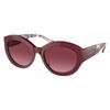 Women S bruSSelS 54mm Dark Red SunglaSSeS Mk2204u 39498h 54 Dark Red tranSparent