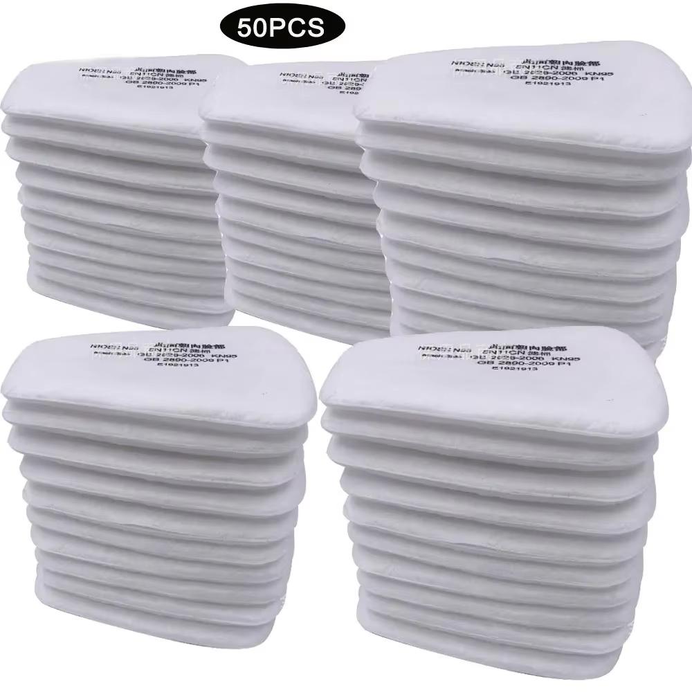 3M 6001 6002 6004 6200 7502 6800 Газовая маска Респиратор 5N11 Хлопковый фильтр 501 Защита от пыли Оптом