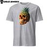 Unisex Short-Sleeve T-Shirt: Skull and Pineapple Fusion Tee Unique Summer Design!