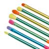 15Pcs Rainbow Rainbow Makeup Brushes Professional Colourful Make Up Brush Set  Lips Tools