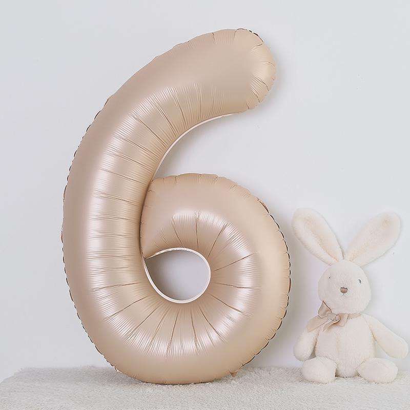 Children's 1st Birthday Number Balloons for Party Decorations and Photo Props.