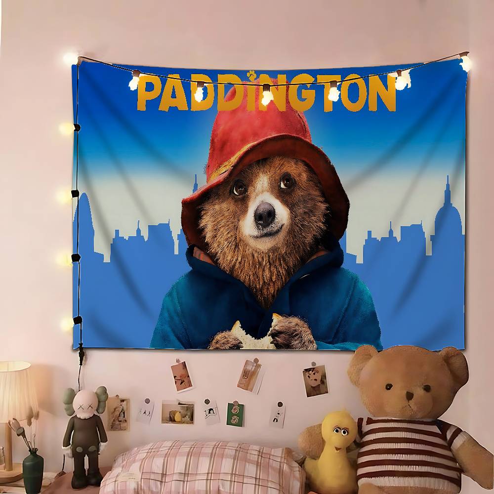 PPaddington Bear Tapestry Customizable Tapestries Of Various Styleswall Hangings Celebrity Photo Printingwall Hangings