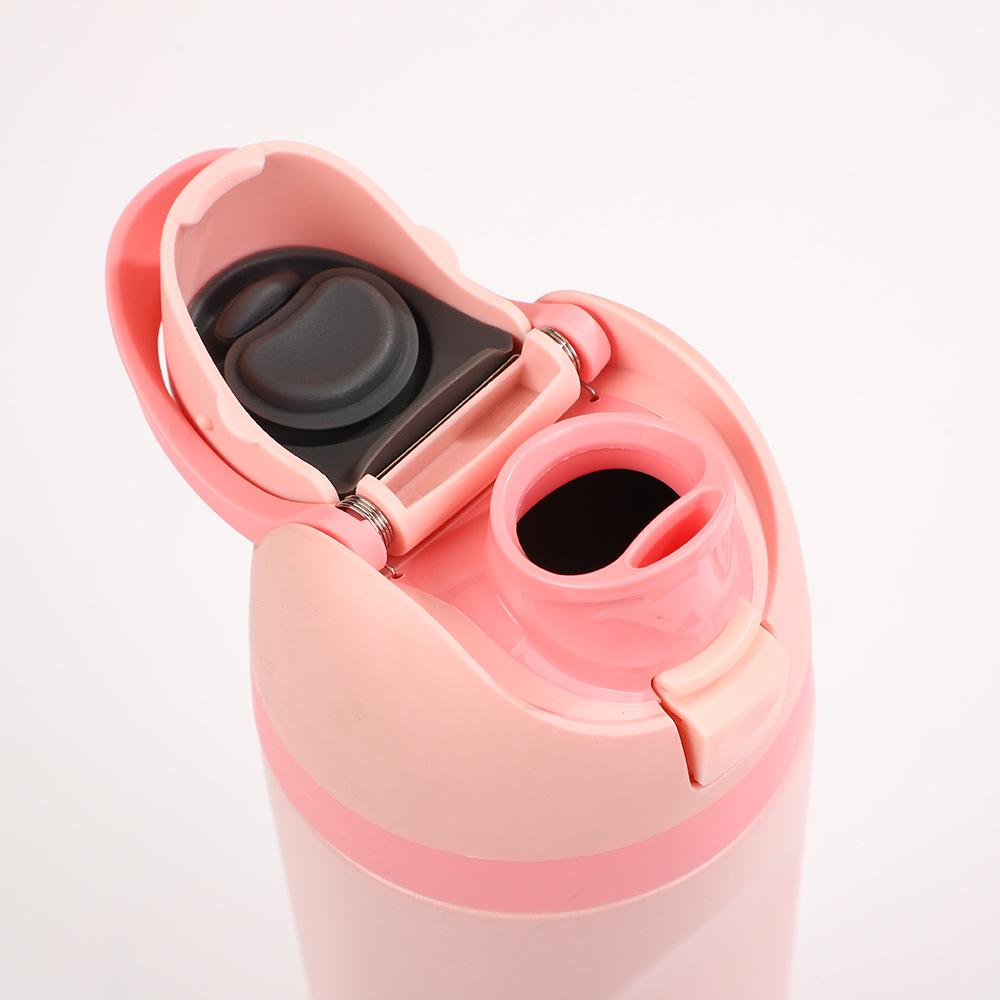 316 Stainless Steel Insulated Sports Water Cup with Handle - Customizable Logo