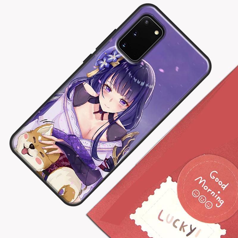 Baal Genshin Impact Game Phone Case For Samsung Galaxy S23 S26 Ultra S20 S21 S22 S24 S25 Plus S10 S25 FE Cover Shell
