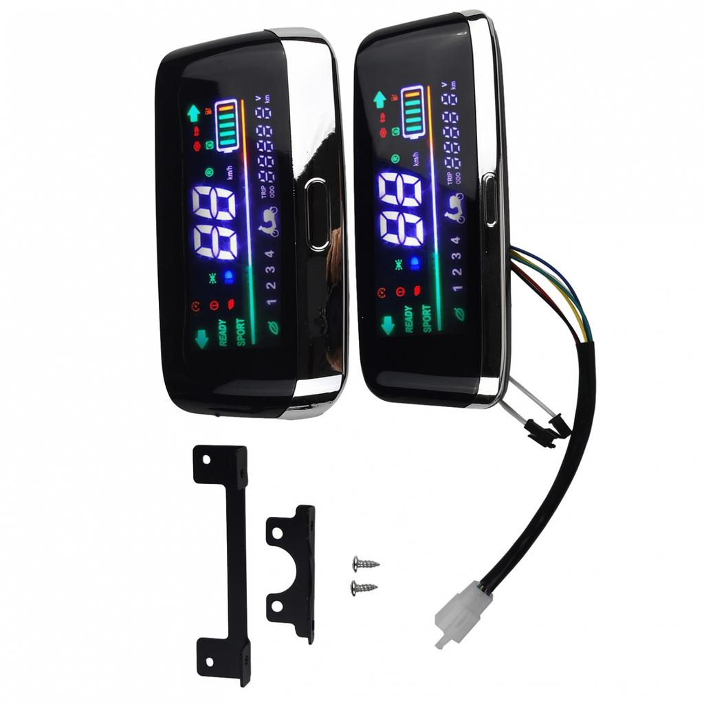 48-72V Skútr LCD Displej Kolo Digitální Displej Ebike Elektrický