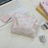 Small Fresh Ins Style Large Capacity Makeup Bag for Women Girl Travel Toiletry Organizer Pouch for Cosmetics and Skincare Case
