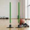 2 Pieces Agility Training Pole Portable Rebound Weather-Resistant