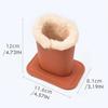 PU Leather Eyeglass Holder Soft Lining Large Capacity Eyeglass Stand Display Save Space Brush Pot Pen Holder Desk Organizer