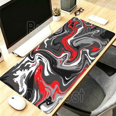 Gaming Strata Liquid Fluid Mouse Pad Art Swirl Large Keyboards HD Printing PC Computer Laptop Anime Office Keyboard XXL Desk Mat