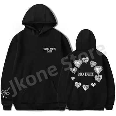 Sabrina Carpenter Merch Hoodies Valentine Logo Pullovers Women Men Fashion Casual Hooded Sweatshirts