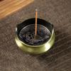Mini Incense Burner Household Indoor Sandalwood Burner for Buddha Worship Antique Incense Burner