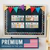 Hadley Designs Alphabet for Classroom Wall - ABC Letters and Numbers Posters for Preschool and Kindergarten - Alphabet Line for Classroom Decor and