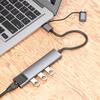 USB 3.0 Docking Station with Gigabit Ethernet, Type-C Network Card, Wired HUB Splitter