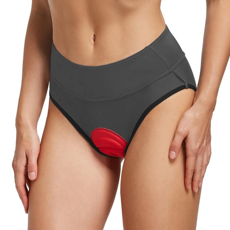 Womens Cycling Underwear With 3D Gel Pad Breathable Nylon Spandex Bike Shorts Road Mountain Trail Riding