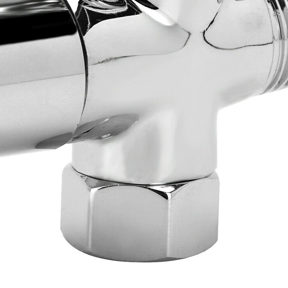 Diverter Valve 3-Way Shower Head Angle Valve T-Adapter Bath