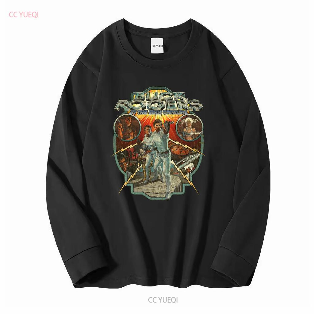 Buck Rogers in the 25th Century 1979 Vintage Mens T Shirt long or short sleeves vintage Washed Versatile Stretched fashion