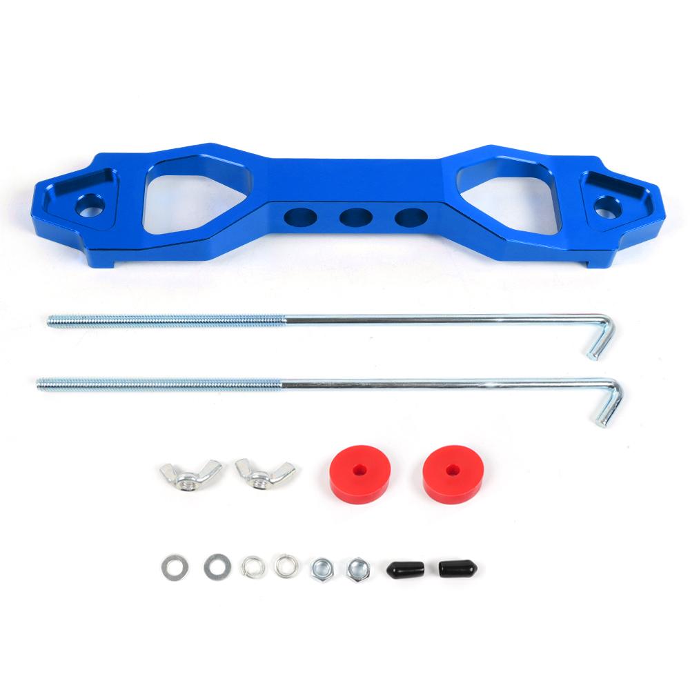 140mm/190mm Billet Aluminum Car Battery Tie Down Mount Bracket Brace Battery Fasten Bracket Holder 14cm 19cm BTD038