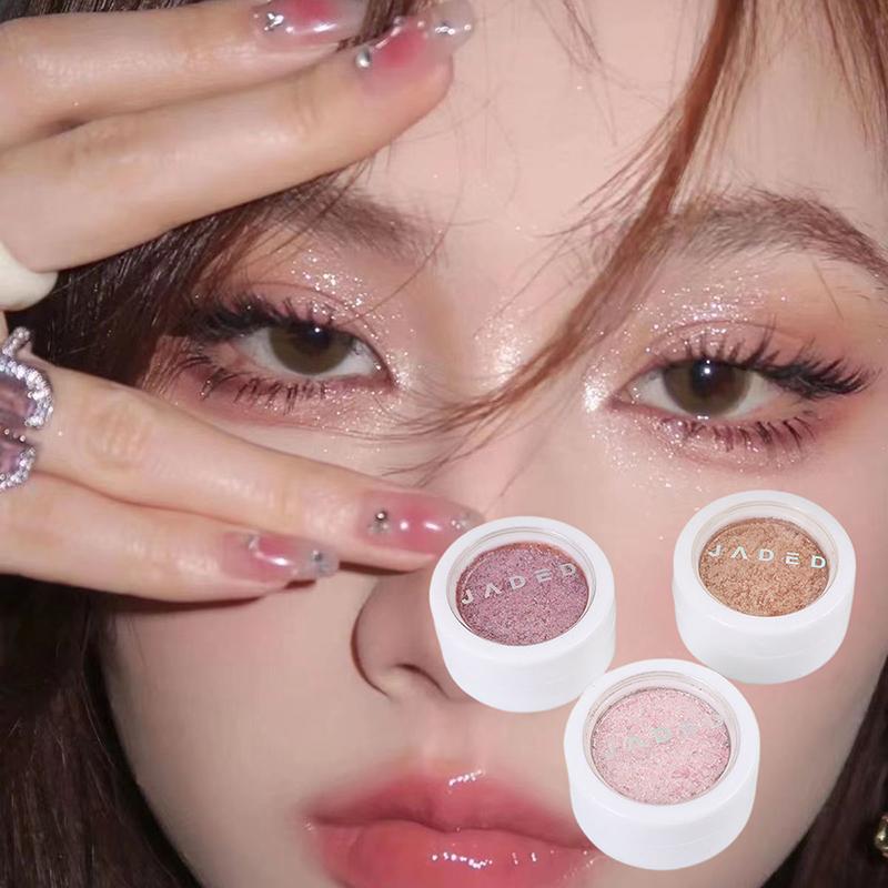 

Блестящая пудра Earth Color Стойкая монохромная палитра теней для век Тени для макияжа глаз Перламутровые не размазывающиеся Деликатные гладкие косметические средства