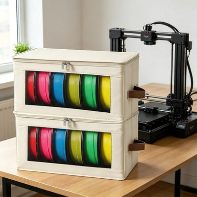 Premium 3D Printer Spool Storage Box In Hard Fabric For Simple Identification And Fast Access