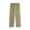 Li Ning Badfive Casual Simple Solid Color Straight Leg Knitted Sports Pants Men Bottoms Sandalwood-Green AKXV027-6