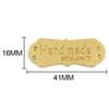 50Pcs PU Leather Tags Handmade With Love Labels Sewing Craft DIY Knittin Tags Clothing Label