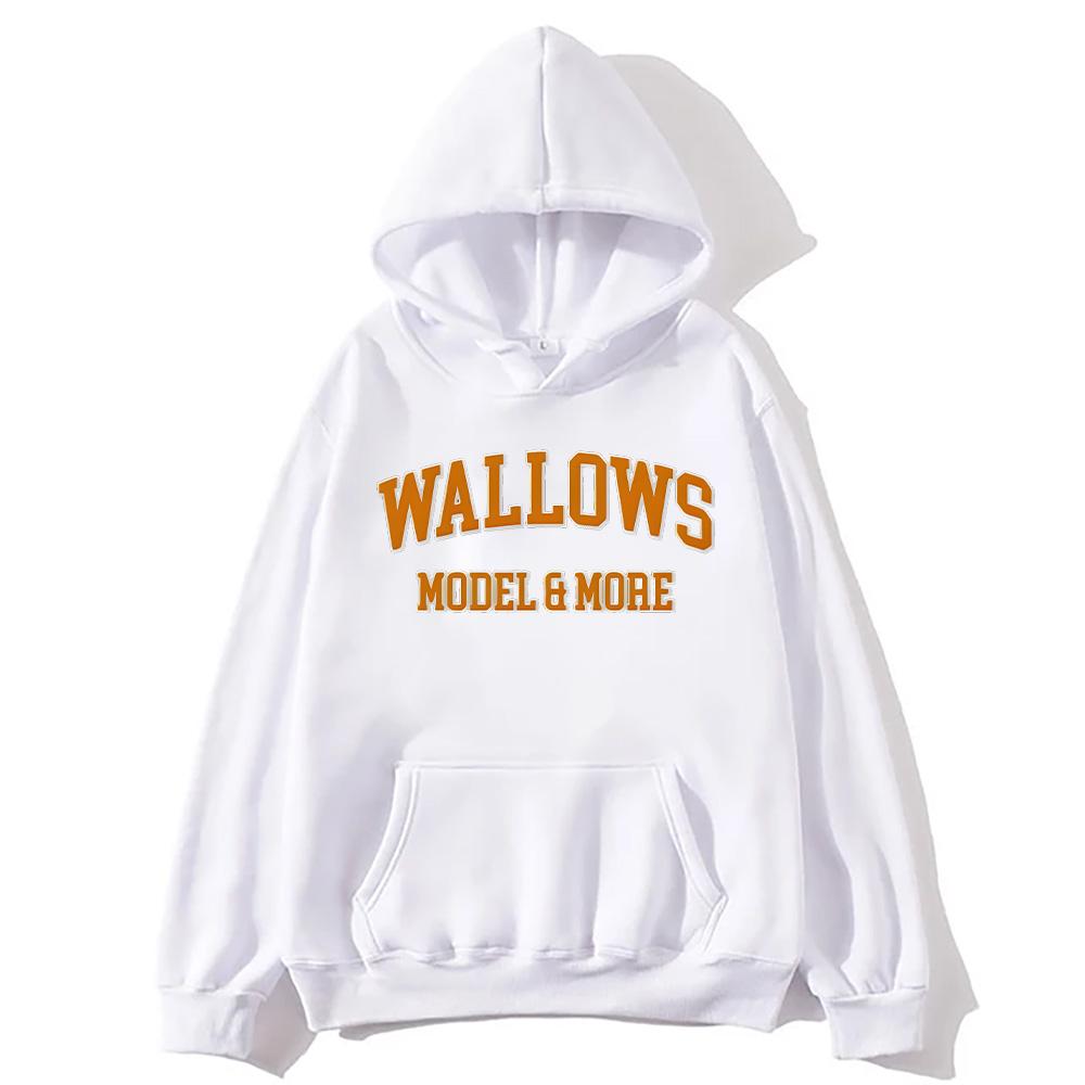 Wallows Model and More Hoodies Music Album Sweatshirts Unisex Long Sleeve Pullover High Street Women Men Loose Clothing