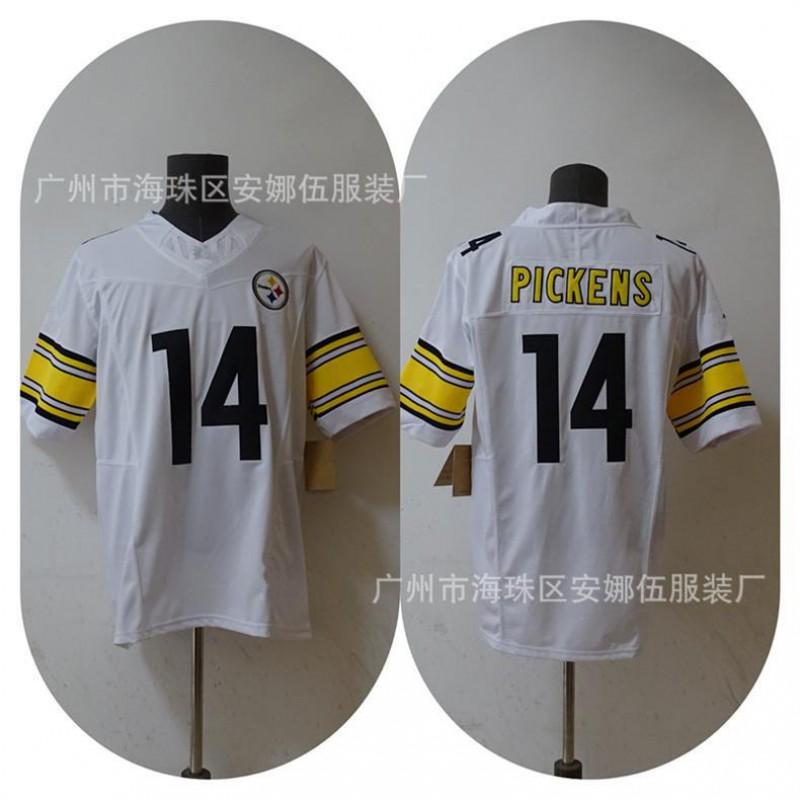 Pittsburgh Steelers NFL Football Jersey Mens Cotton Blend Embroidered Team Uniform Fan Wear