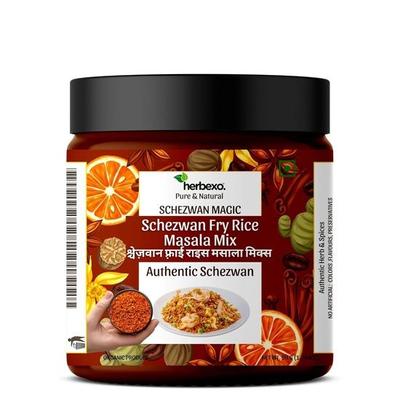 Herbexo Schezwan Fry Rice Masala Mix I Schezwan Fried Rice Masala I Authentic Schezwan