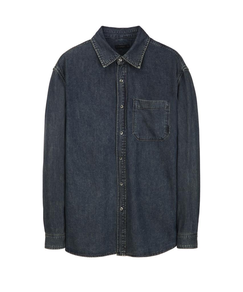 JILLSTUART NEWYORK MEN Denim Chambray Shirt - Indigo Blue (Jnsh6D002B3)