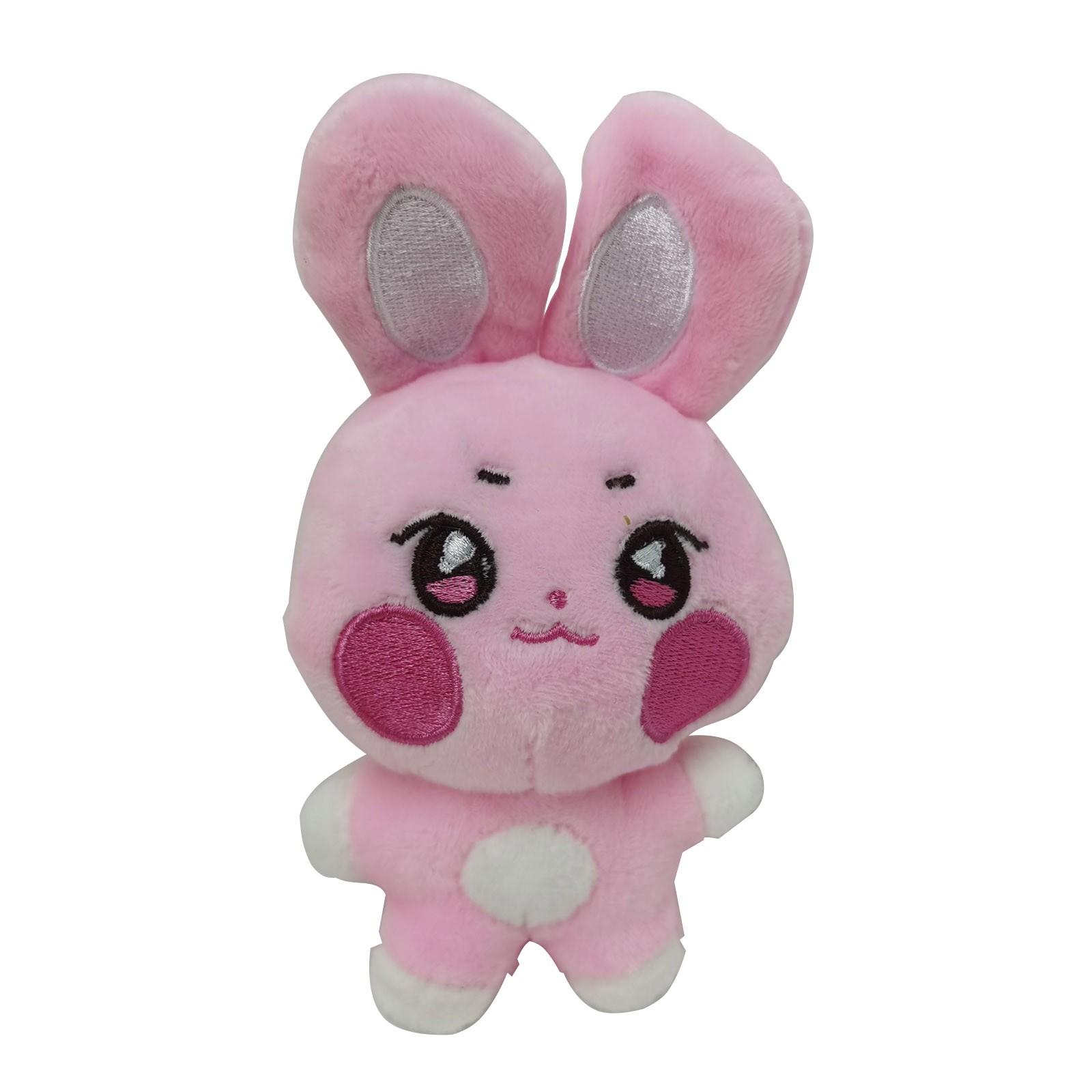 

Милые животные плюшевые игрушки креативные декоративные подарочные украшения One Size розовый