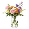 Vase Unbreakable Transparent Flower Acrylic Stylish Elegant Large Interior Container Hydroponics Ikebana Artificial Flowers Suitable Decoration Living