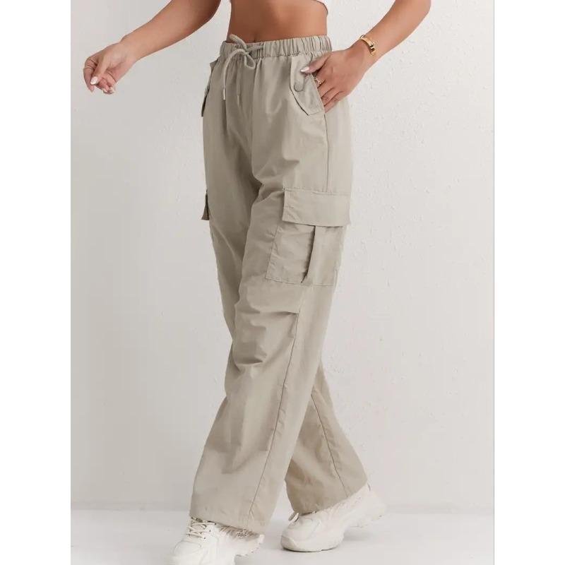 Overalls women's autumn new high-waisted drape quick-drying pants casual wide-leg sweatpants