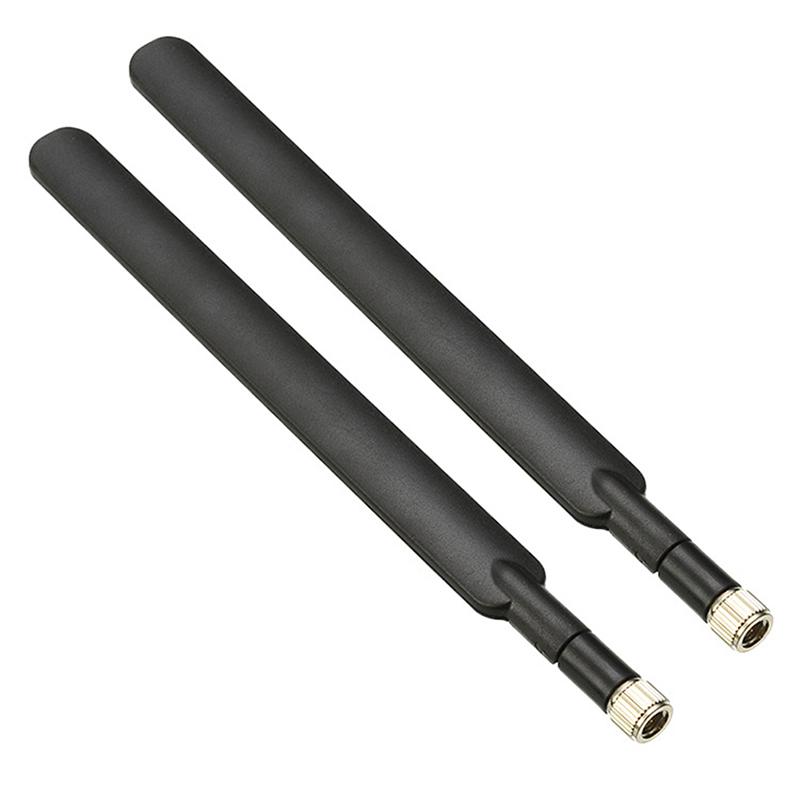 2 Pezzi/Lotto Antenna 4G 10dBi SMA Maschio 700-2700MHz Per Router 4G LTE Antenna Wifi