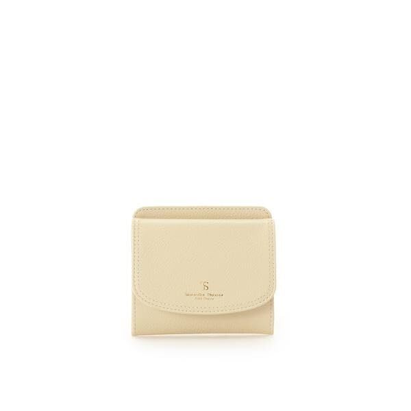 

Thavasa Petit Coin Circle Flap Coin Case for Yellow [Samantha Choice] Case/Multi-Case Women,