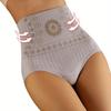 Women‘s Floral Polyamide & Spandex High Waist Shaping Panties Seamless Hip Lift Belly Control Shapewear Slim Briefs for Postpartum Recovery Underwear