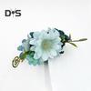 Imitation Flower Hair Clip Side Bang 3D Flower Hairpin Decorative Strong Grip Women Hair Pin Hair Accessory