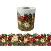 Christmas-themed border window tape stickers, classroom decoration and scene setup materials, decorative packing and gift