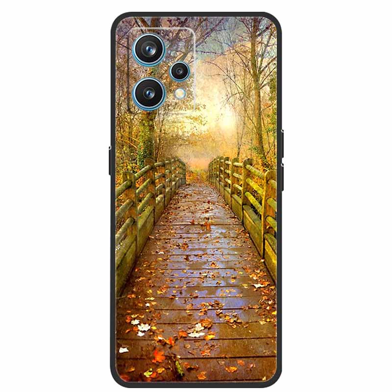 For Realme 9 Case RMX3521 Shockproof Soft silicone TPU Back Cover For Realme9 4G Phone Cases Realme 9 6.4 inch Cute Cartoon Bag