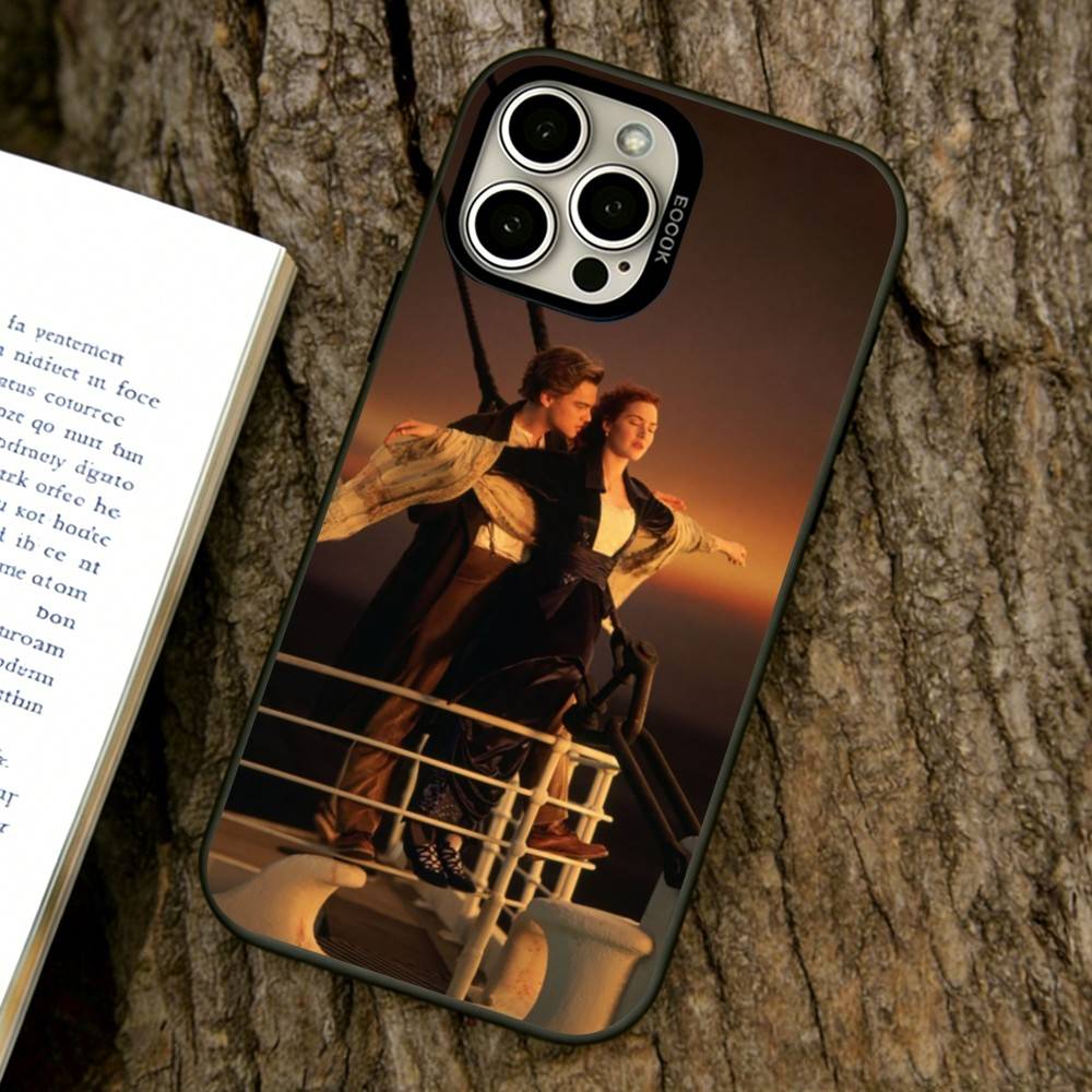 

T-Titanic Phone Case For iPhone 17,16,15,14,13,12,11 Plus,Pro Max,XS,Colorful Silver Phone case Funda Cover iPhone15Pro