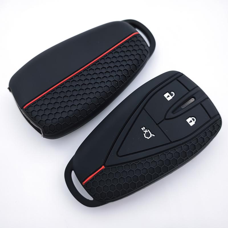 Silicone Car Key Case Cover For Changan Cs35Plus Cs35 Plus Cs55 Plus Cs75 Plus Eado Uni-T Uni K Oushang X5 X7 Ev Key Chain