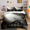 Monochrome "The Shawshank Redemption". Bedding Sets Duvet Cover Sets Duvet Covers Pillowcases(1*Duvet Cover 2*Pillowcases Without Duvet Insert)