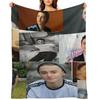 noah schnapp Throw Blanket Baby wednesday Bed funny gift Blankets