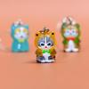 Cat Fu Shan Di Blind Box Pendant: Transparent Raincoat, Cute Healing Mobile Phone/Car Charm Keychain
